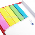 office hardcover notepad and sticky notes memo set